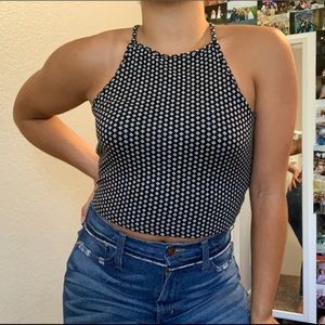 printed crop top